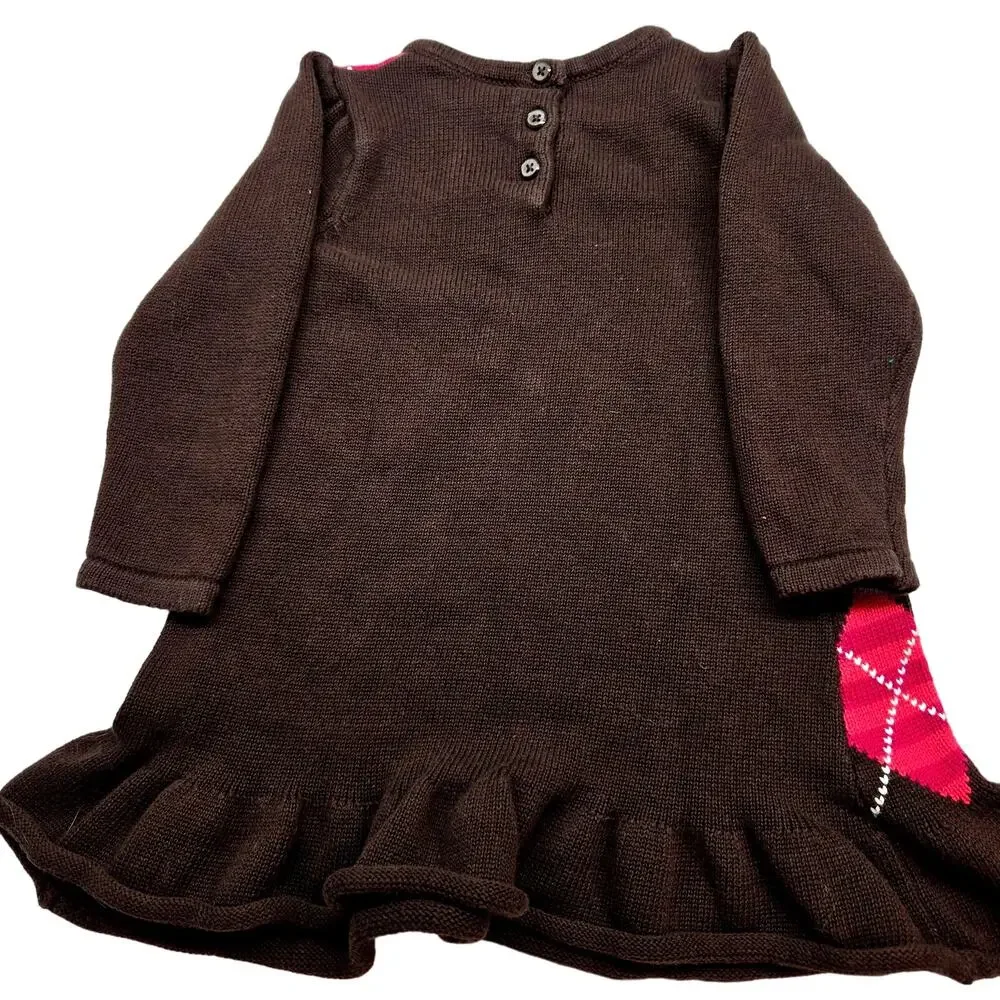 Gymboree Brown Sweater Dress 18-24 Months 18 24 2T Toddler Infant Children Kids